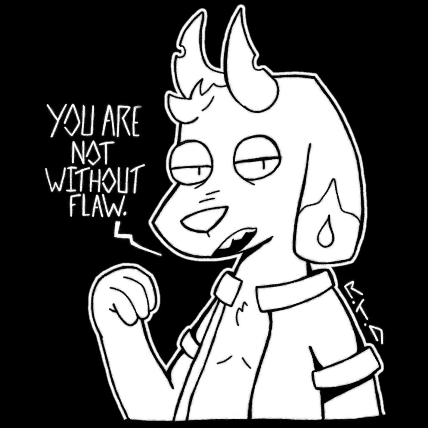 you are not perfect.